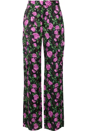 Chiara Ferragni Broek met bloemenprint