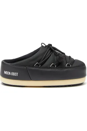 Moon Boot Icon slippers met logoprint