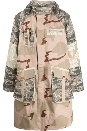 Marine Serre Jas met capuchon