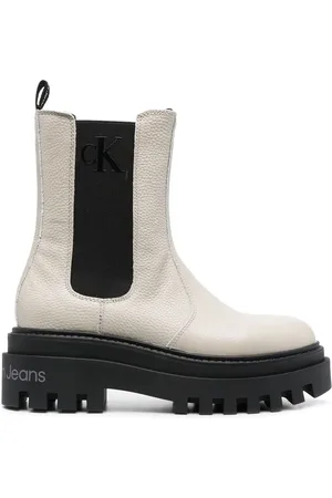 Calvin Klein Chelsea laarzen met plateauzool