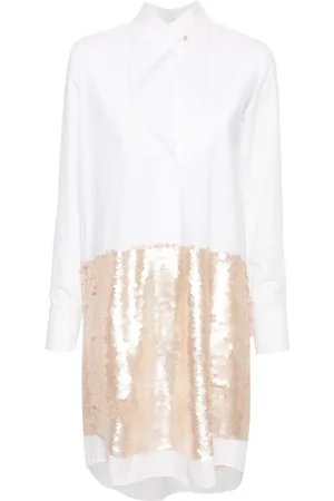 V:PM ATELIER Ela blousejurk met pailletten