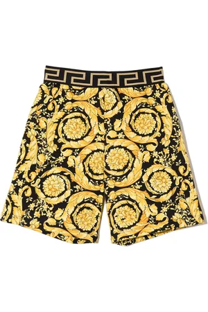 VERSACE Katoenen shorts met Barocco Kidsprint