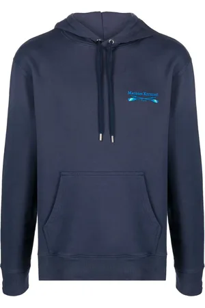 Maison Kitsuné Oars hoodie met geborduurd logo