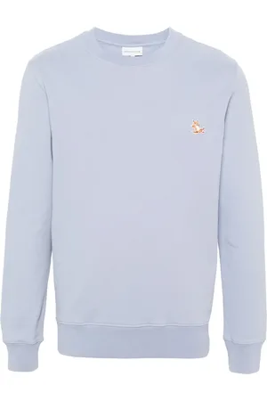 Maison Kitsuné Sweater met vossenpatch