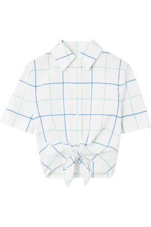 Burberry Geruite blouse