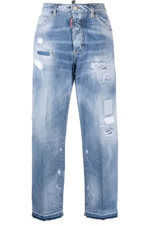 Dsquared2 Gerafelde jeans