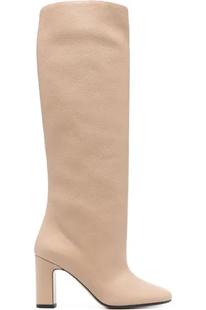 Kiton Leren knielaarzen