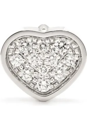 Chopard 18kt witgouden oorbel met diamant