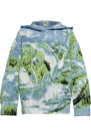 The Attico Trui met geborsteld jacquard