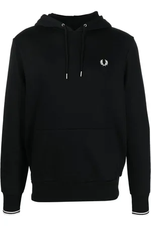 Fred Perry Hoodie met geborduurd logo