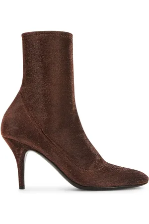 Giuseppe Zanotti Felicienne metallic enkellaarzen