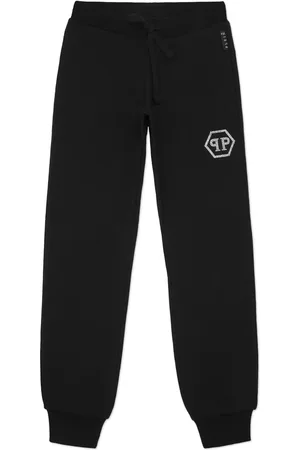 Philipp Plein Trainingsbroek met logo van studs