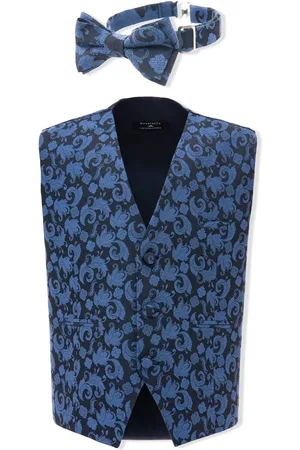 M. Moustache Gilet en vlinderdas