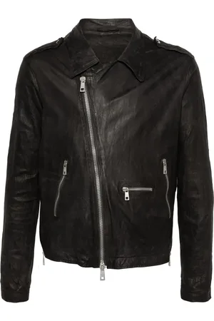 GIORGIO BRATO Leren bikerjack