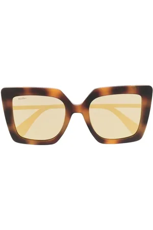 Max Mara Zonnebril met oversized montuur