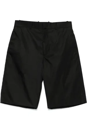 Jil Sander Shorts met gabardine weving