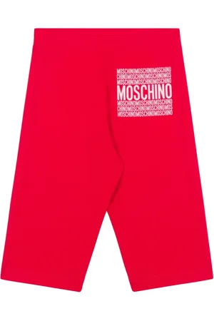 Moschino Shorts met logoprint en detail