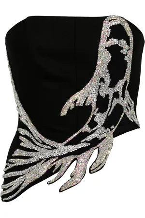 DAVID KOMA Cropped top