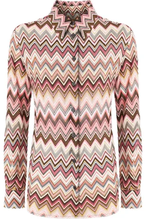 Missoni Blouse met zigzag patroon