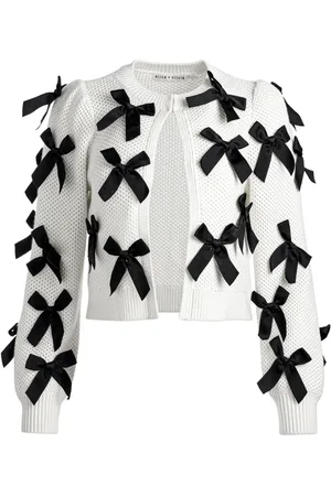 ALICE+OLIVIA Kitty Bow vest