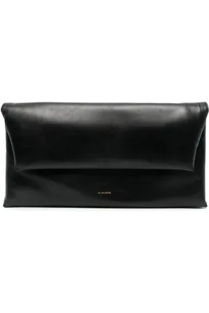 Jil Sander Leren clutch