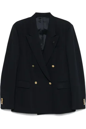 LARDINI Blazer met broche