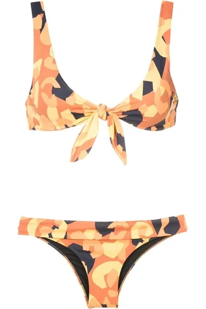 Brigitte Bikini met abstracte print