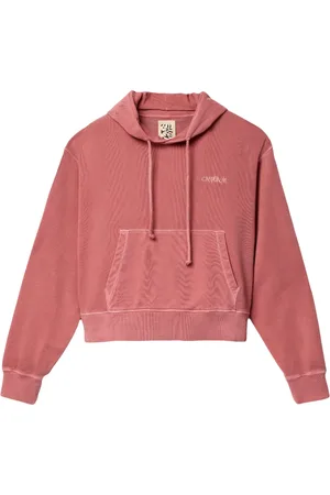 Camper Katoenen hoodie met geborduurd logo