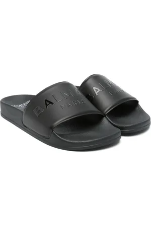 Balmain Slippers met logo