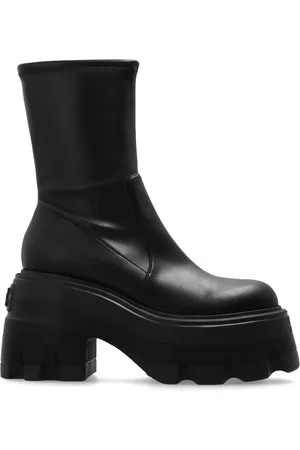 Casadei Enkellaarzen met plateauzool