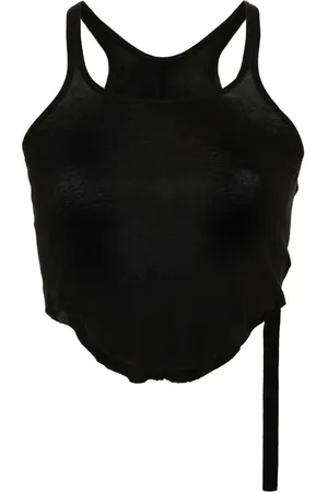 Rick Owens Cropped katoenen tanktop