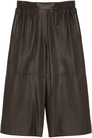 YVES SALOMON Culotte leren broek