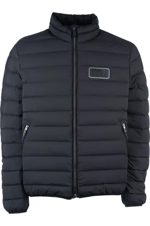 EA7 Gewatteerd jack met logopatch
