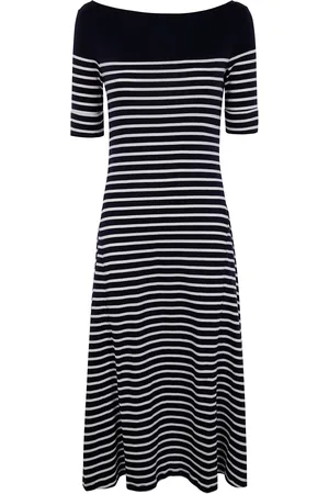 Ralph Lauren Gestreepte midi