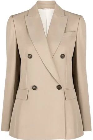 Brunello Cucinelli Blazer met dubbele rij knopen