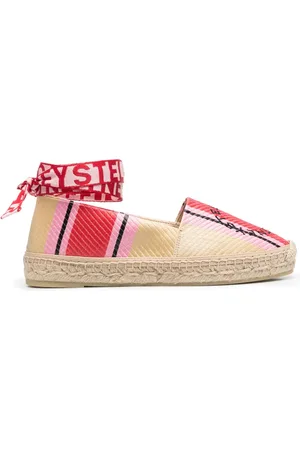 Stella McCartney Espadrilles met geborduurd logo