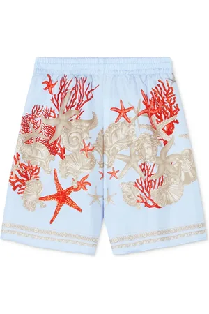 VERSACE Barocco Sea zijden shorts