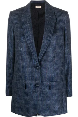 Zadig & Voltaire Geruite blazer