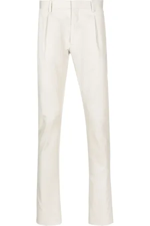 MOORER Mid waist pantalon