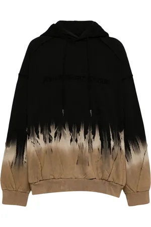 Feng Chen Wang Hoodie met gerafelde afwerking