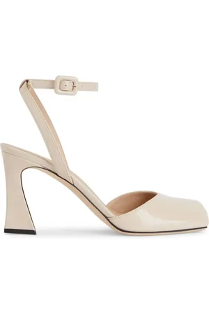 Giuseppe Zanotti Olivhe 85 mm leren sandalen