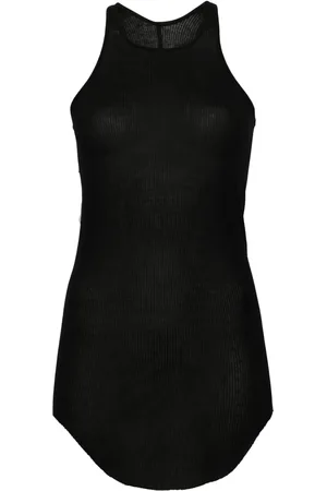 Rick Owens Top met diepe ronde hals