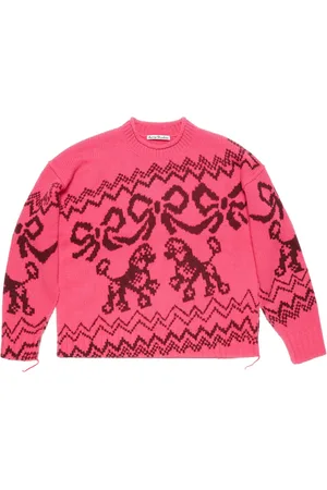 Acne Studios Trui met jacquard