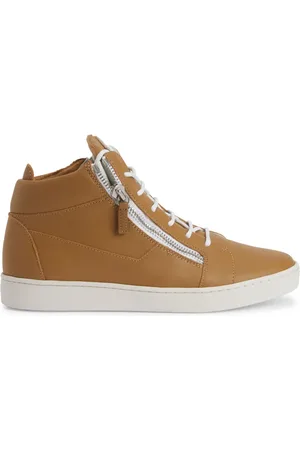 Giuseppe Zanotti Frankie slippers met logoplakkaat