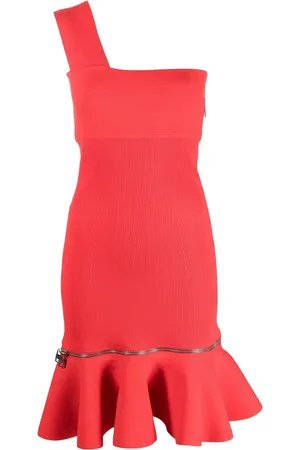 Alexander McQueen Asymmetrische jurk