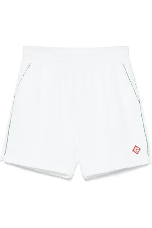 Casablanca Shorts met jacquard en vlakken