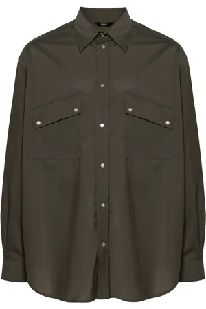 Fendi Overhemd met geplooid detail