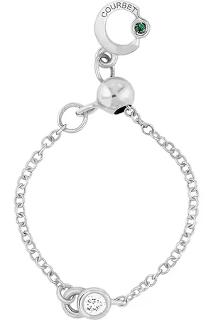 COURBET 18kt gerecycled witgouden ring
