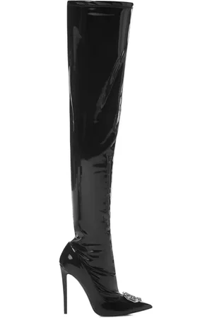Philipp Plein Plein latex laarzen
