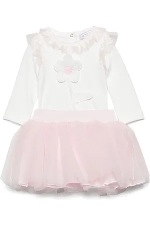 MONNALISA Tutu met bloemenapplicatie
